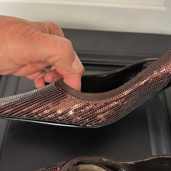 Moda Spana Sequin Kitten Heels - Picture 7 of 8